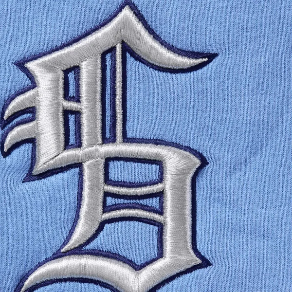 Supreme Multi S Logo Hooded Sweatshirt - Light Blue (front)