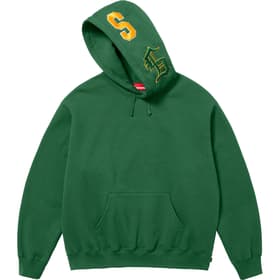 Supreme Multi S Logo Hooded Sweatshirt Pine