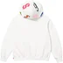 Supreme Multi S Logo Hooded Sweatshirt - White (front)