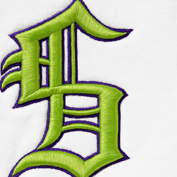 Supreme Multi S Logo Hooded Sweatshirt - White (front)