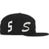 Supreme Multi S Logo New Era - Black (front)