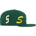 Supreme Multi S Logo New Era - Green (front)
