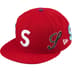 Supreme Multi S Logo New Era - Red (front)