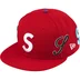 Supreme Multi S Logo New Era - Red (front)