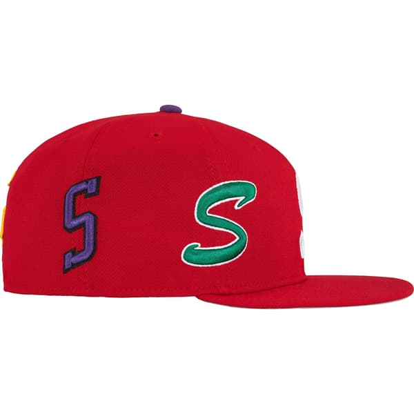 Supreme Multi S Logo New Era - Red (front)