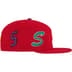 Supreme Multi S Logo New Era - Red (front)