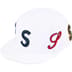 Supreme Multi S Logo New Era - White (front)