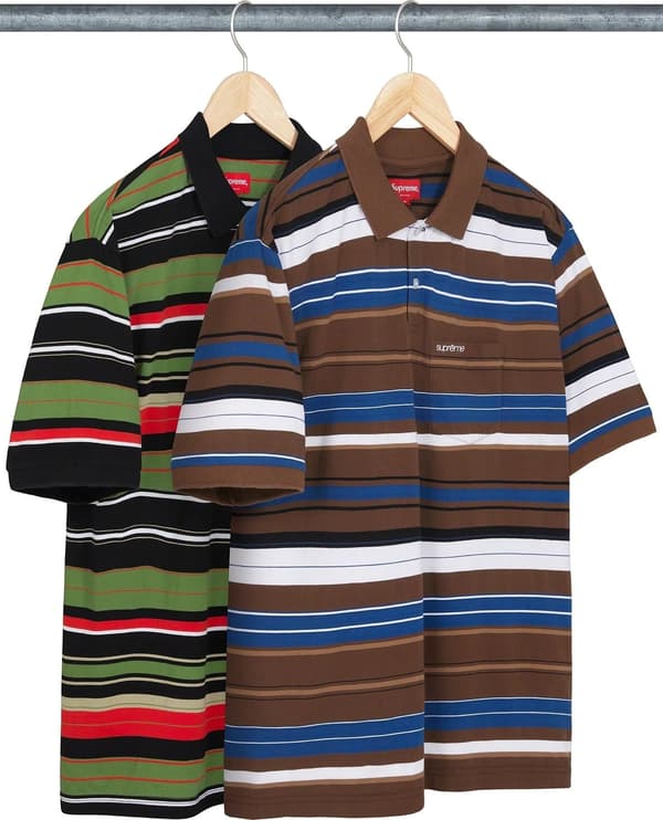 Supreme Multi Stripe Polo - Product Image