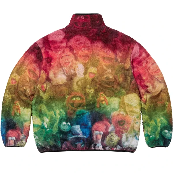 Supreme Muppets Fleece Jacket - Multicolor (front)