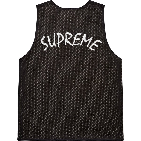 Supreme Mustang Reversible Basketball Jersey - Black (front)
