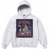 Supreme Muta Zip Up Hooded Sweatshirt - Ash Grey (front)