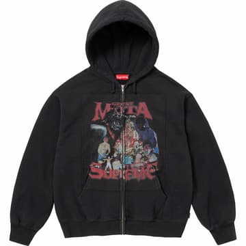 Supreme Muta Zip Up Hooded Sweatshirt