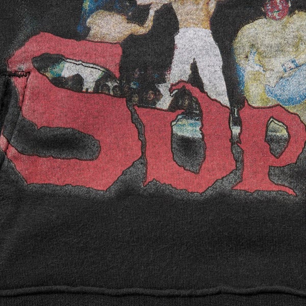 Supreme Muta Zip Up Hooded Sweatshirt - Black (front)