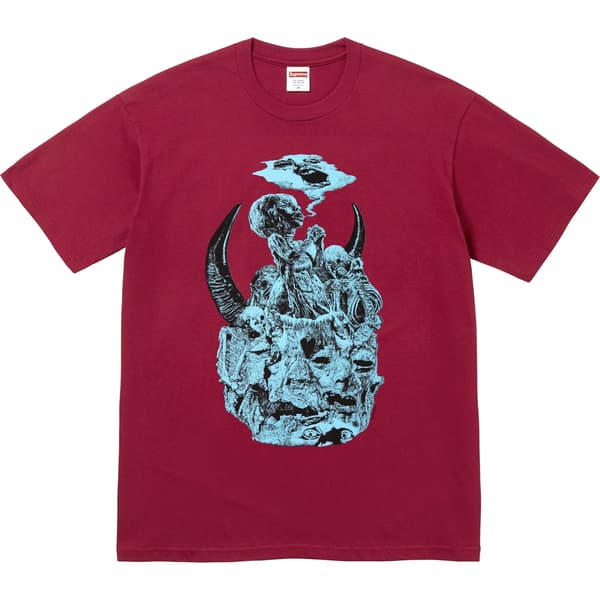 Supreme Mutants Tee - Cardinal (front)