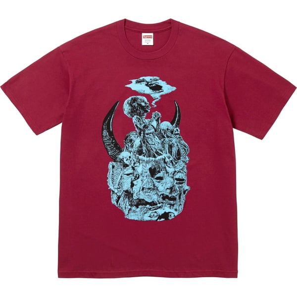 Supreme Mutants Tee - Cardinal (front)