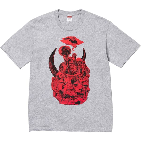 Supreme Mutants Tee - Heather Grey (front)