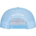 Supreme Name Plate Mesh Back 5-Panel - Light Blue (front)