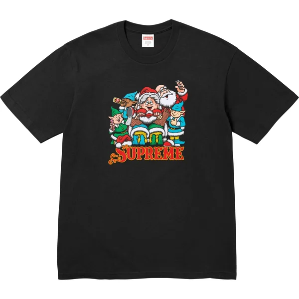 Supreme Naughty Tee - Black (front)
