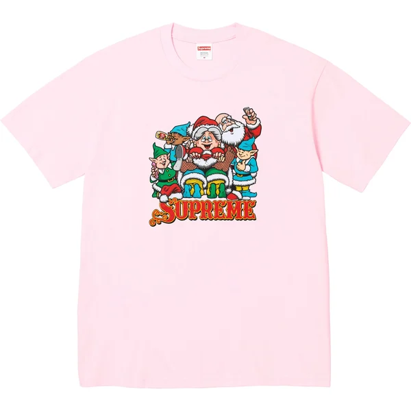 Supreme Naughty Tee - Light Pink (front)
