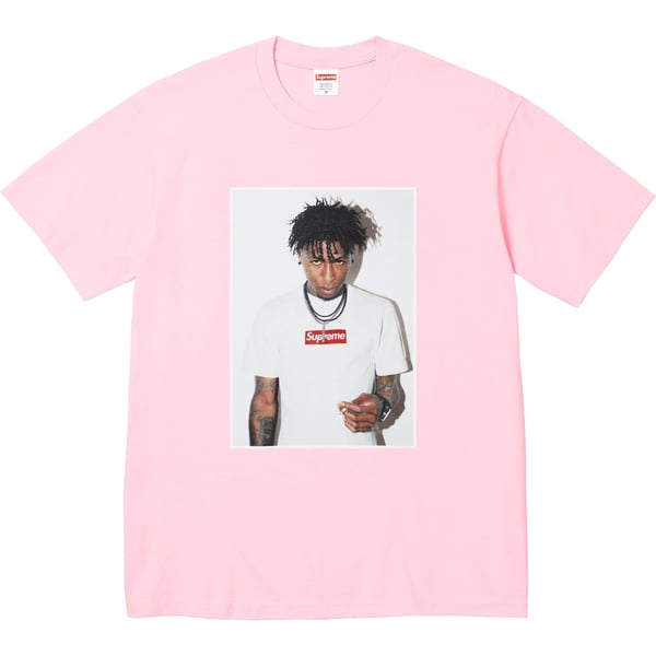 Supreme NBA Youngboy Tee - Light Pink (front)