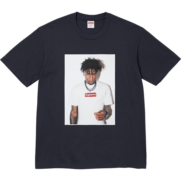 Supreme NBA Youngboy Tee - Navy (front)