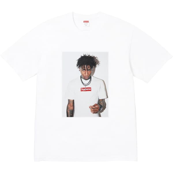 Supreme NBA Youngboy Tee - White (front)