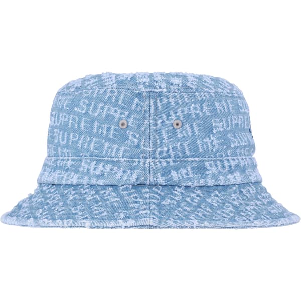 Supreme Needle Punch Denim Crusher - Washed Blue (front)