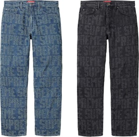 Supreme Needle Punch Regular Jean