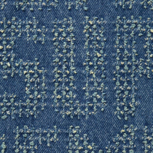 Supreme Needle Punch Regular Jean - Washed Blue (front)