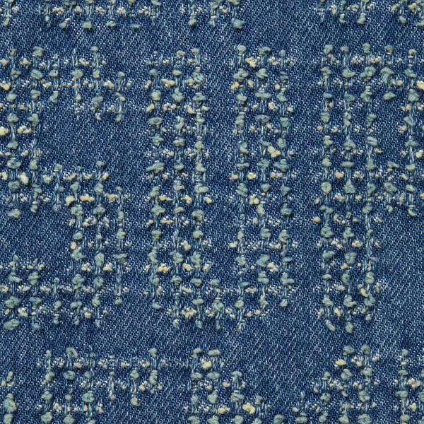 Supreme Needle Punch Regular Jean - Washed Blue (front)