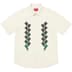 Supreme Needlepoint S/S Shirt - White (front)