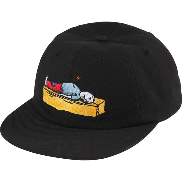 Supreme Neil Blender Arrow 6-Panel - Black (front)