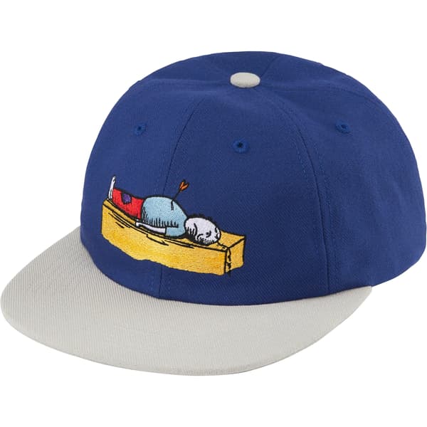 Supreme Neil Blender Arrow 6-Panel - Blue (front)