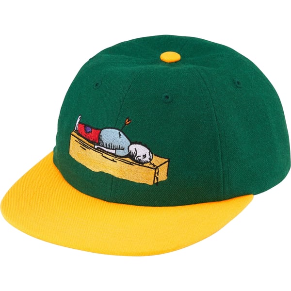Supreme Neil Blender Arrow 6-Panel - Green (front)