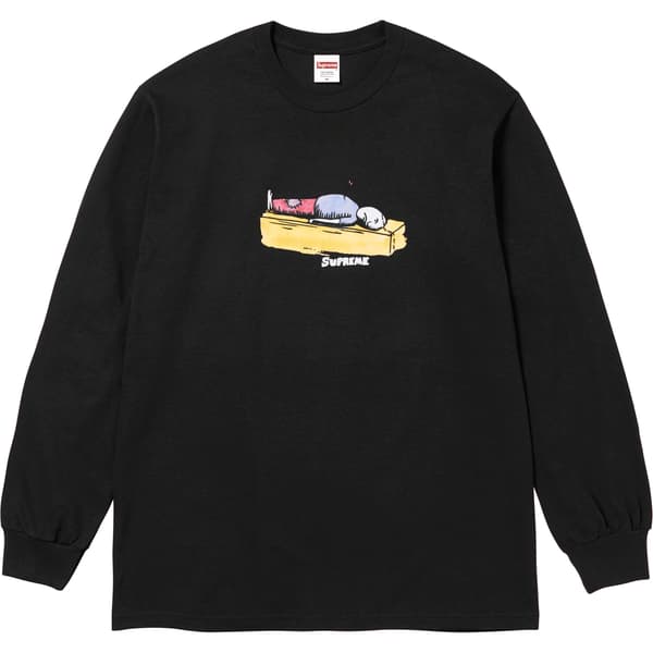 Supreme Neil Blender Arrow L/S Tee - Black (front)