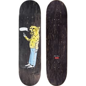 Supreme Neil Blender Cheetah Skateboard 8.25" x 32"