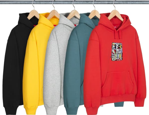 Supreme Neil Blender Mosaic Hooded Sweatshirt - Product Image