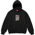 Supreme Neil Blender Mosaic Hooded Sweatshirt - Black (front)