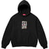 Supreme Neil Blender Mosaic Hooded Sweatshirt - Black (front)