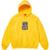 Supreme Neil Blender Mosaic Hooded Sweatshirt - Yellow (front)