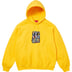 Supreme Neil Blender Mosaic Hooded Sweatshirt - Yellow (front)