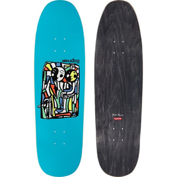 Supreme Neil Blender Mosaic Skateboard - 9.18" x 32" (front)
