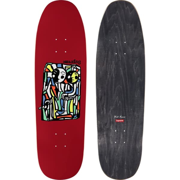 Supreme Neil Blender Mosaic Skateboard - 9.18" x 32" (front)