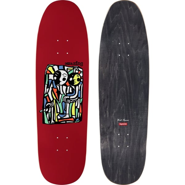 Supreme Neil Blender Mosaic Skateboard - 9.18" x 32" (front)