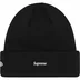 Supreme New Era $ Beanie - Black (front)