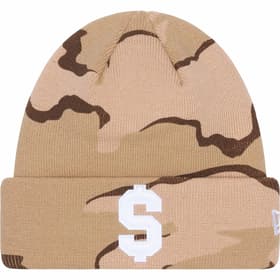 Supreme New Era $ Beanie Desert Camo