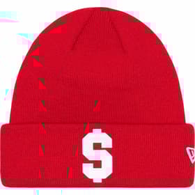 Supreme New Era $ Beanie Red
