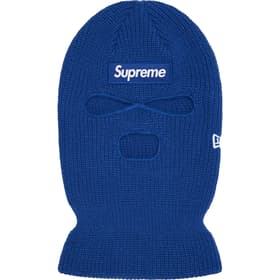 Supreme New Era Box Logo Balaclava Light Royal