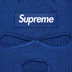 Supreme New Era Box Logo Balaclava - Light Royal (front)