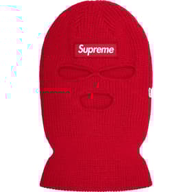 Supreme New Era Box Logo Balaclava Red